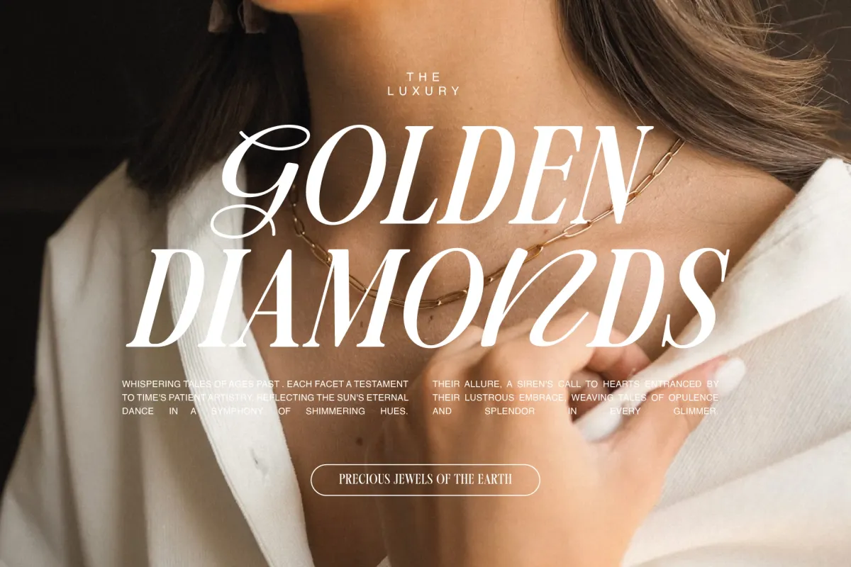 Borne Celine - Elegant Fashion Display Font