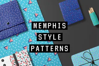 10 Memphis Style Patterns