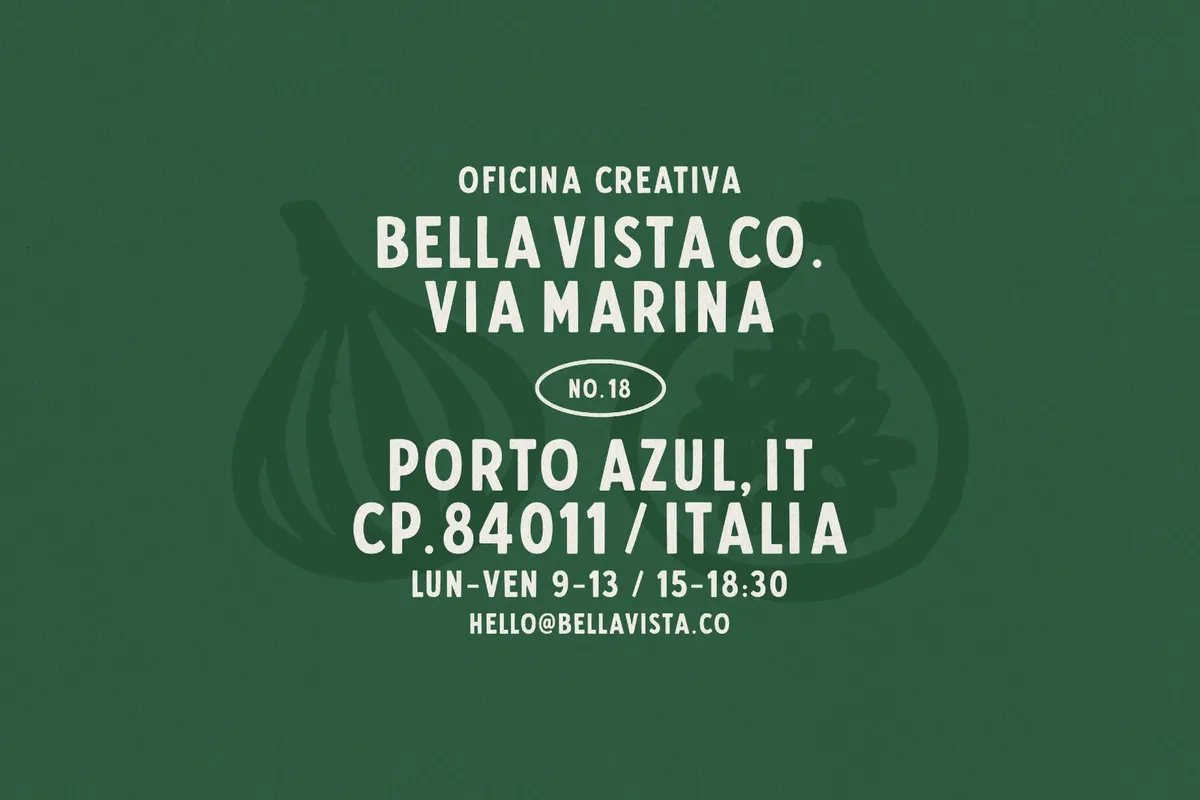 Bella Vista — Vintage Mediterranean Display