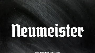 FDI Neumeister Font