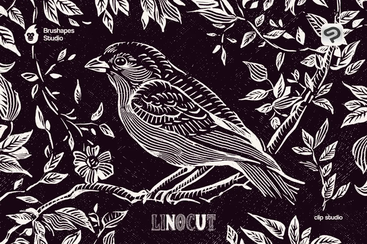 Clip Studio Craftsman Linocut Brushes