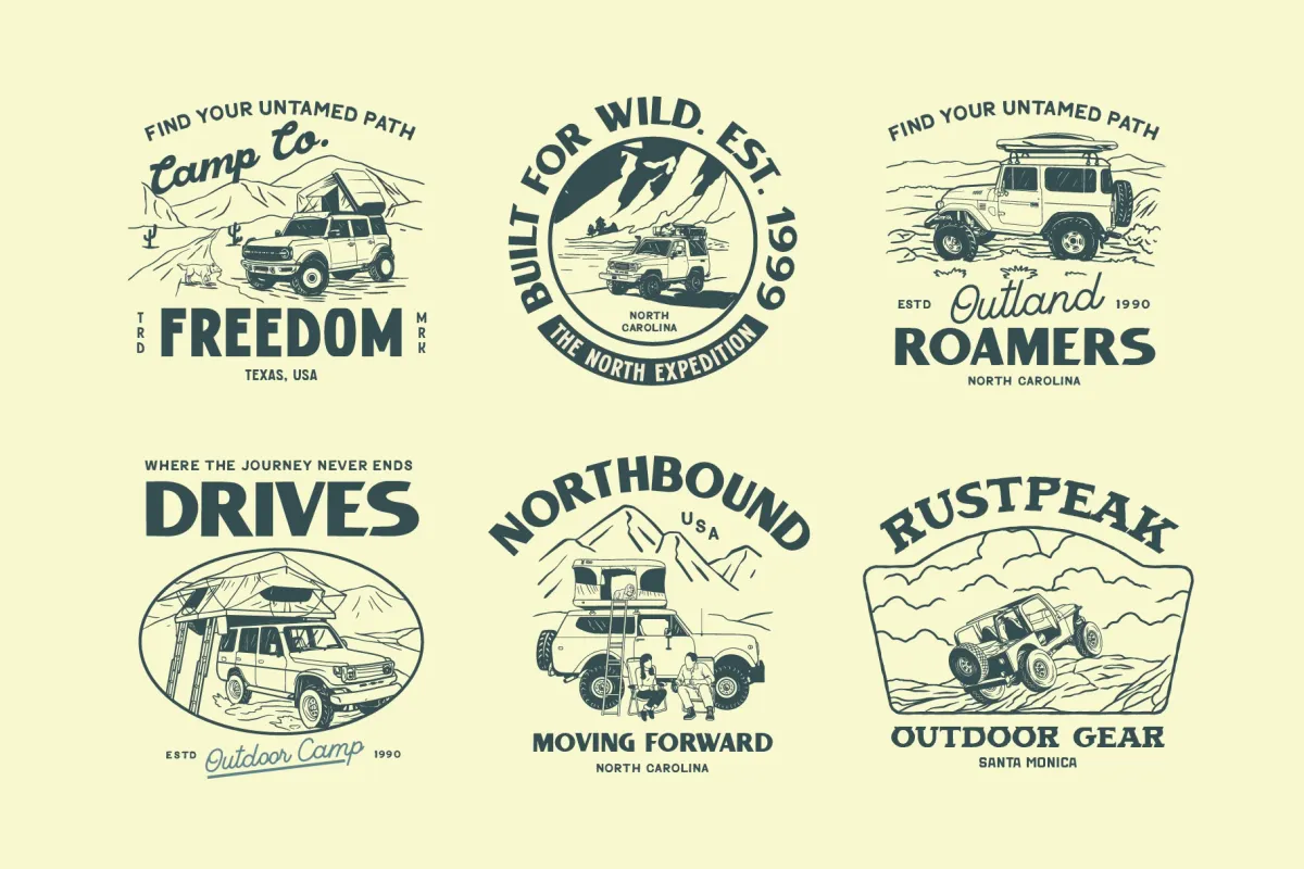 Offroad Adventure Graphic Collection