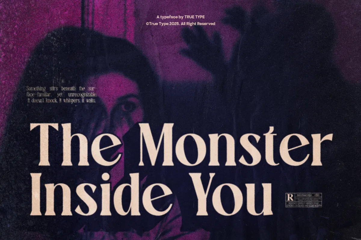 TRT Montero - Gothic Display Serif Font