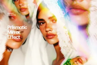 Prismatic Mirror Photo Effect
