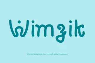 Wimzik - Funny Kids Font