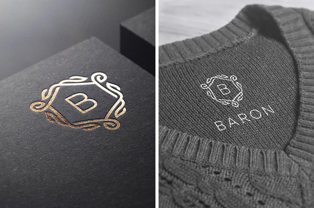 Branding Logo Mockups Set