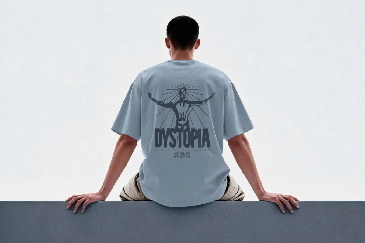 Back Print T-shirt Mockup