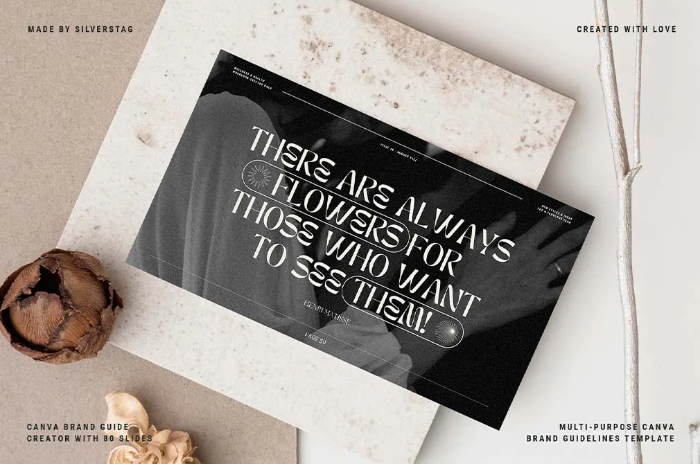 Fleur CANVA Brand Guidelines Creator