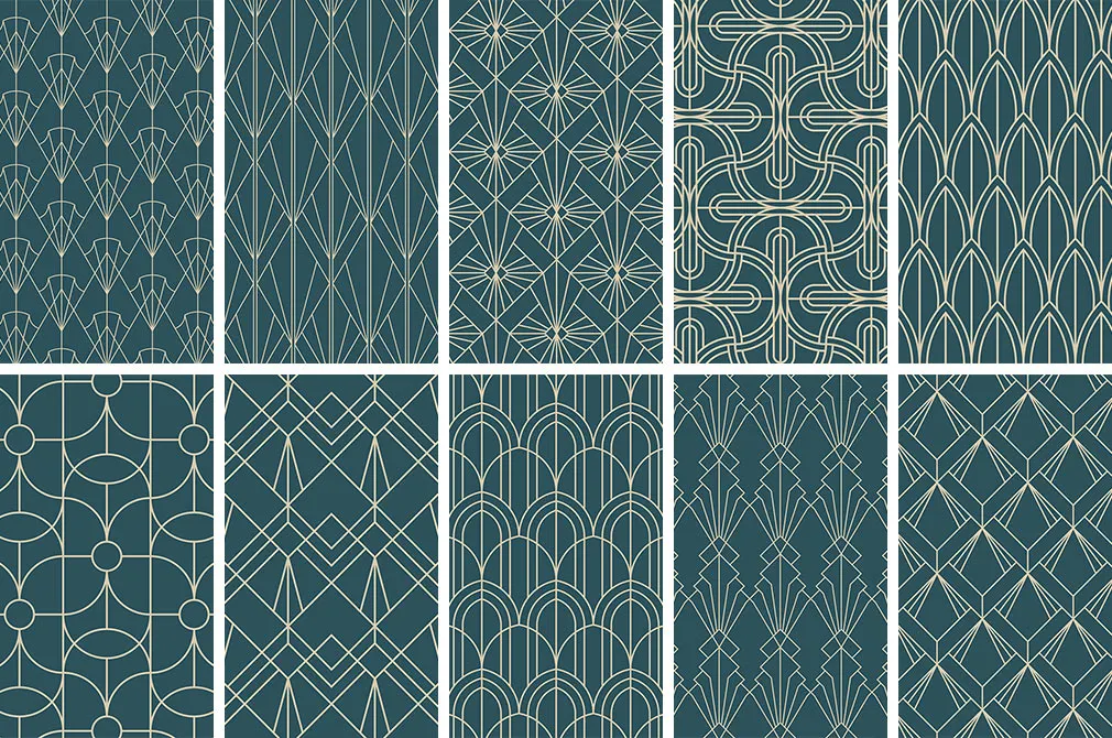 Art Deco Geometric Patterns