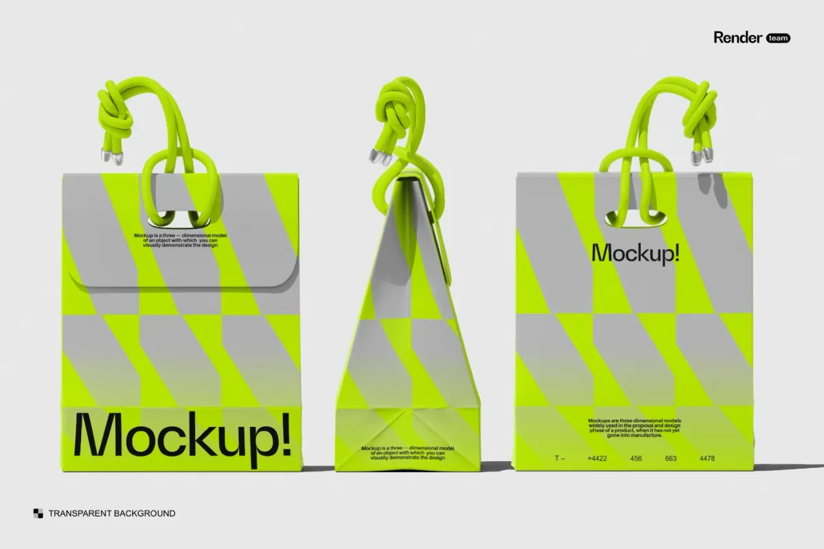 Shopping Bag Mockup