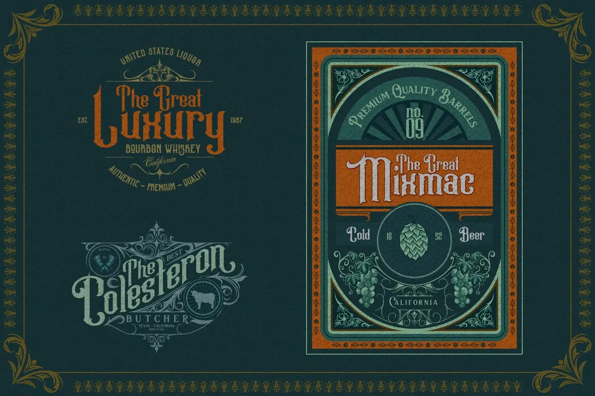 Hornbuckle - Vintage Blackletter Font