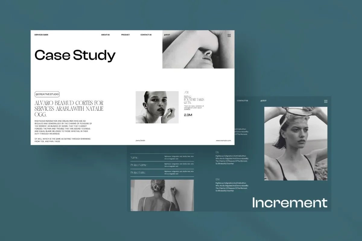 Brand Portfolio Somi Presentation Template