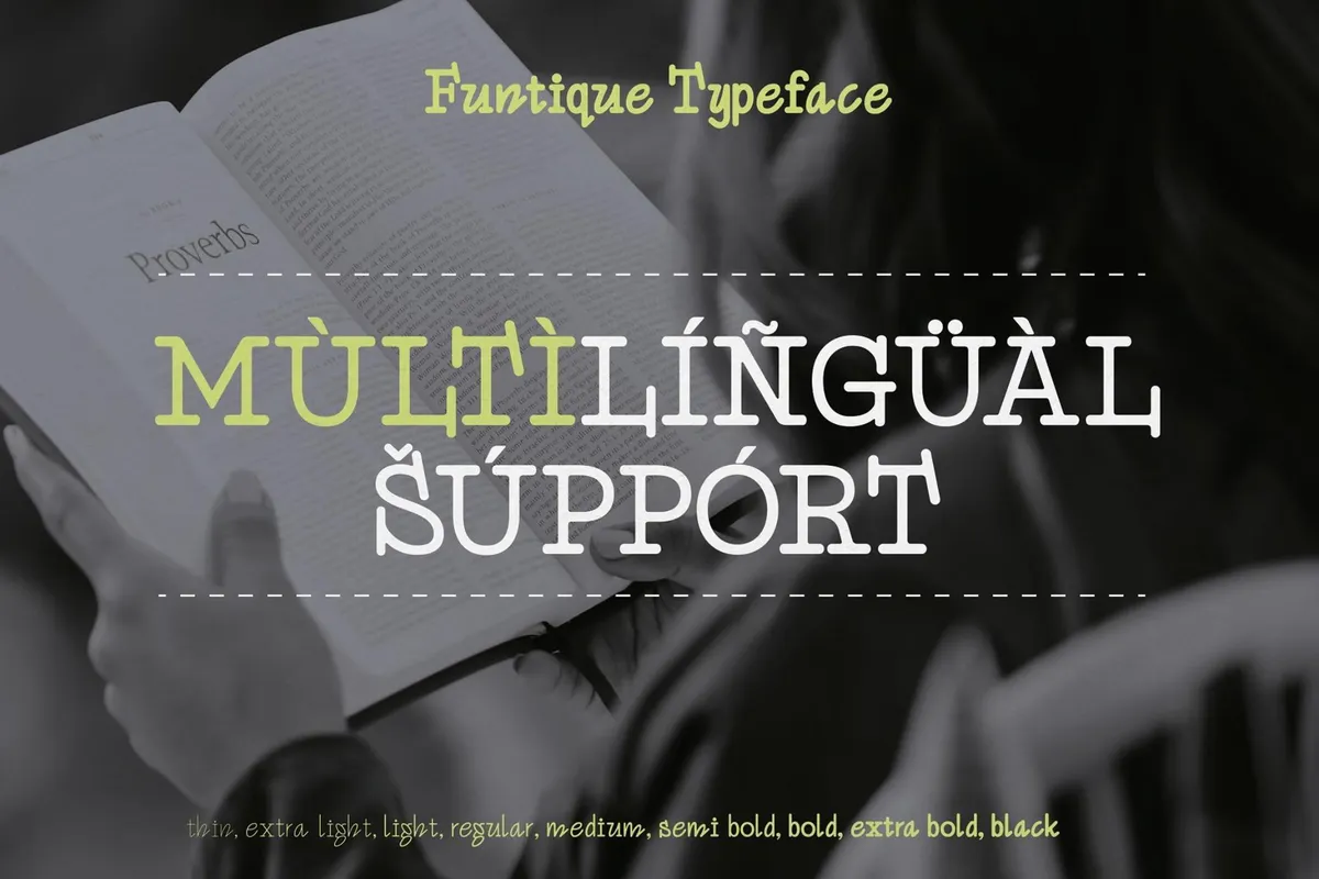 Funtique - Unique Serif Typeface