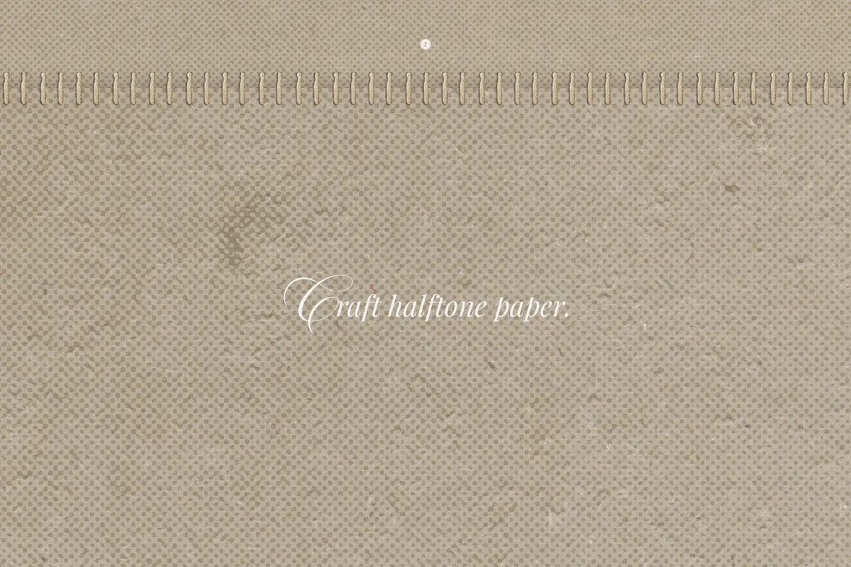 Transparent Halftone Paper Textures Collection