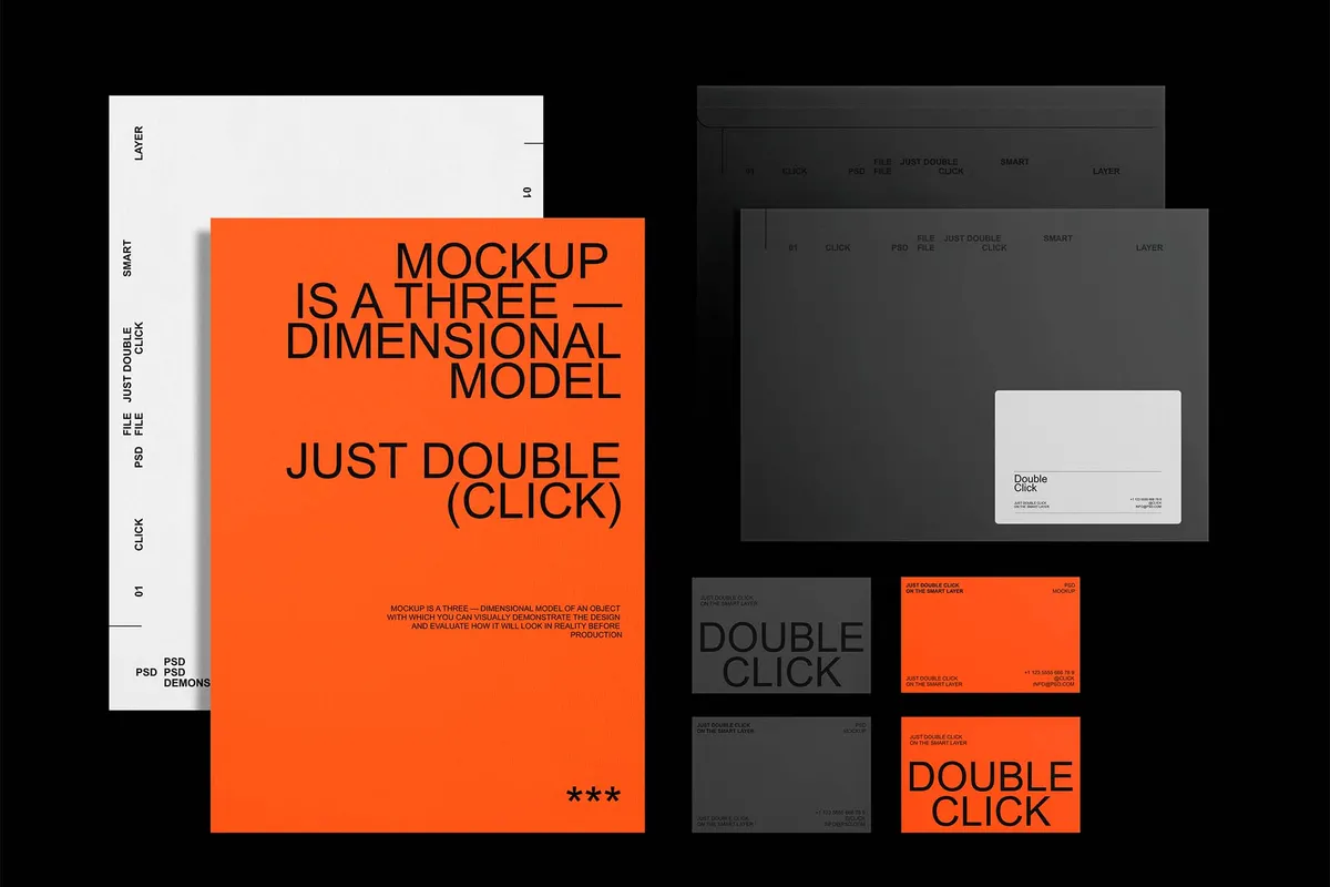 Brand Identity Stationery Mockup