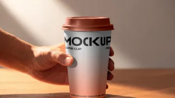 Takeaway Coffee Cup Mockup