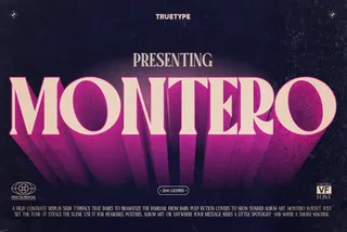 TRT Montero - Gothic Display Serif Font