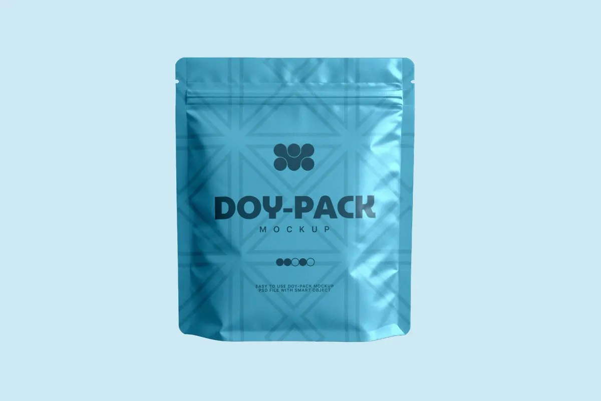 Doy-Pack Pouch Mockup