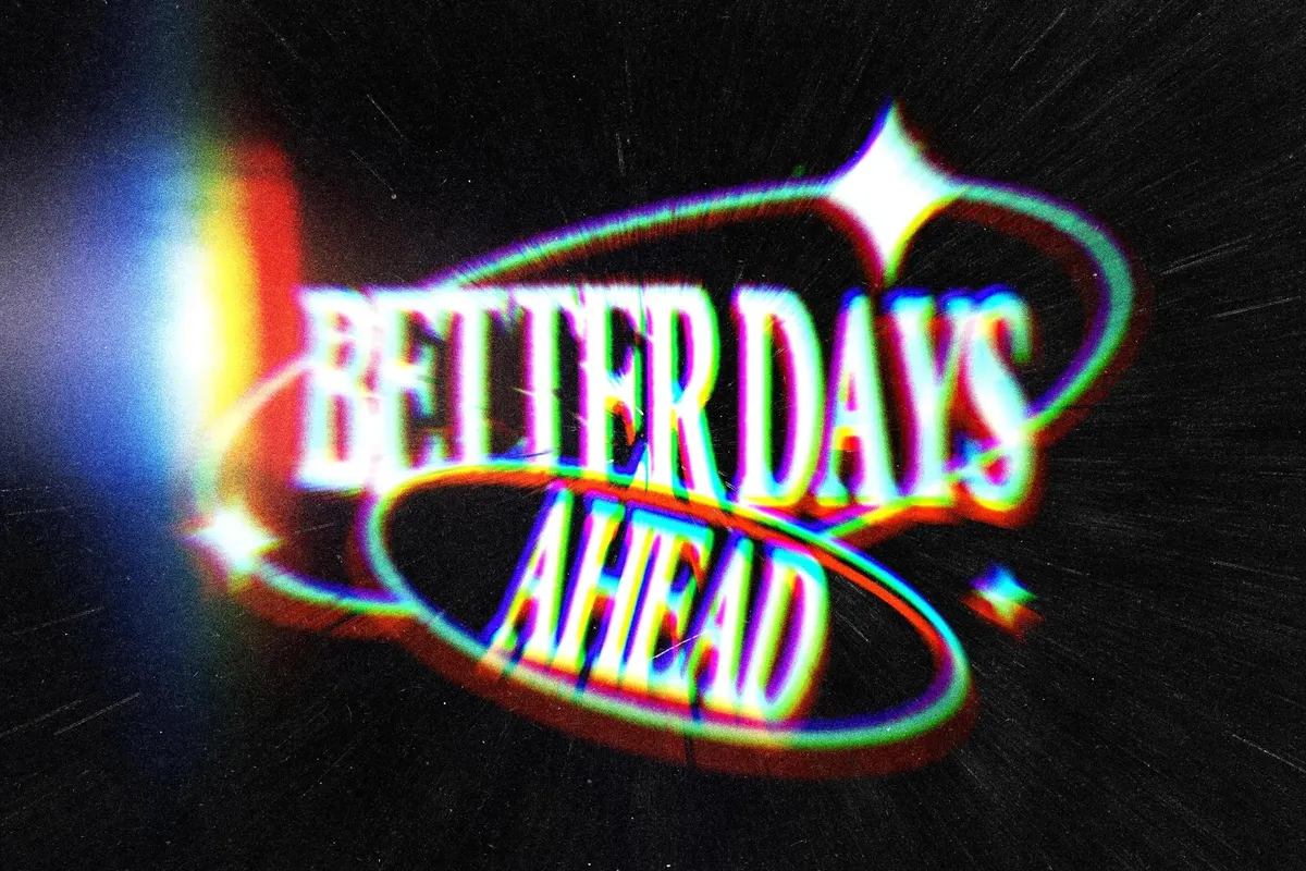 Glitch Distort Text Effect