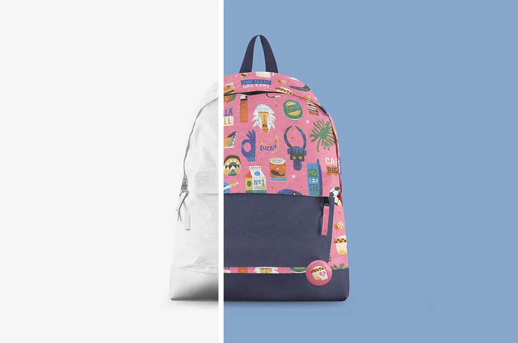 Backpack Mockup Set