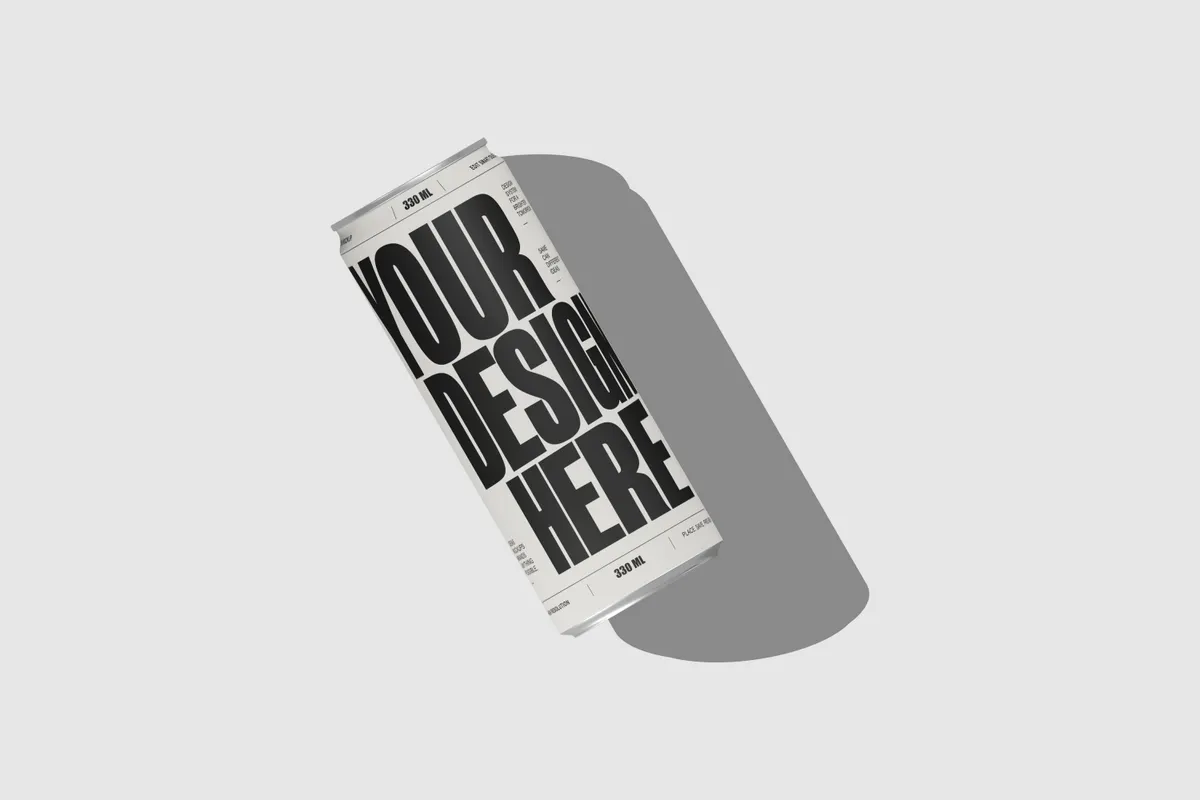 330ml Can Mockups