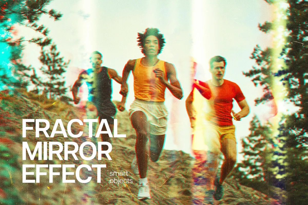 Fractal Mirror Photo Effect