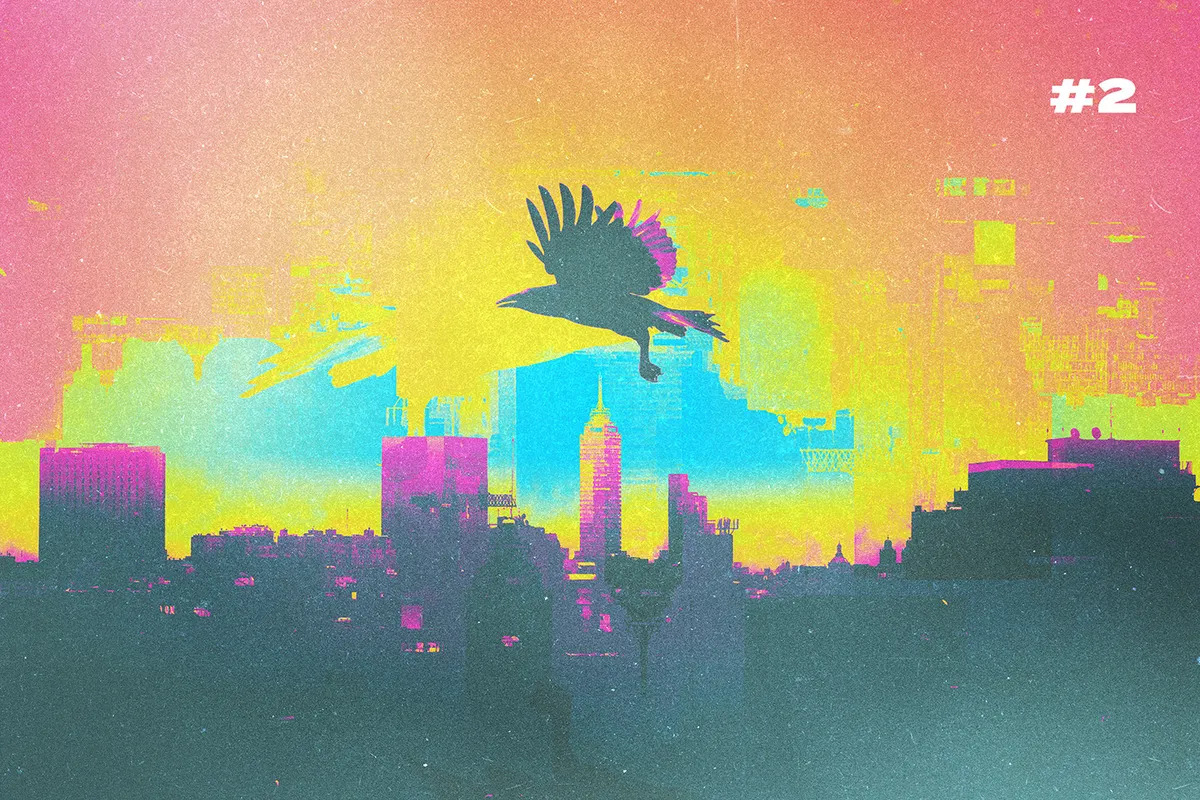 Neon Negative Photo Effect