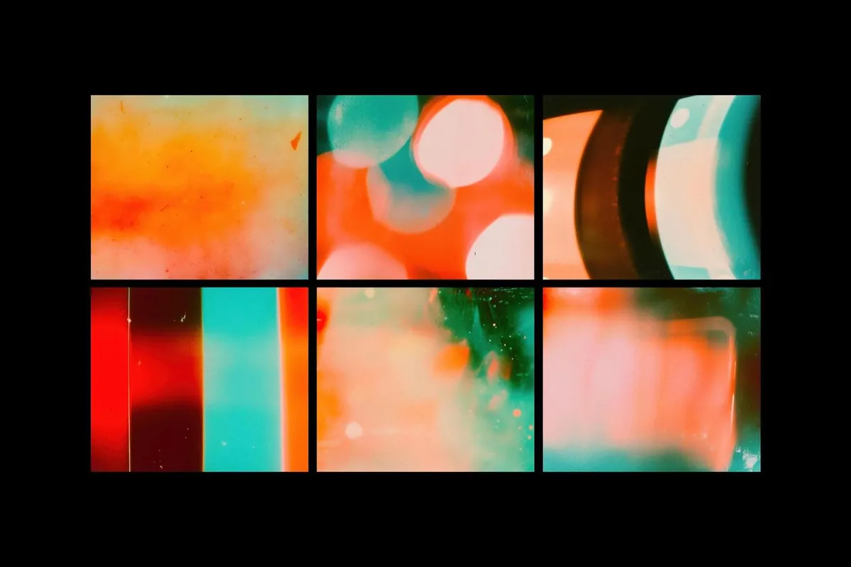 Light Leak Analogue Overlays