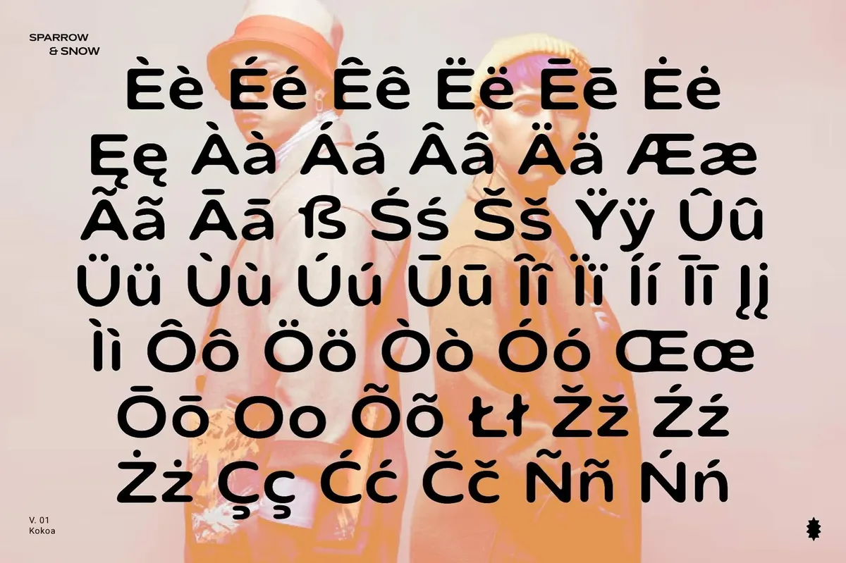 Kokoa Sans Serif Font