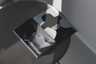 Opened Magazine Mockup