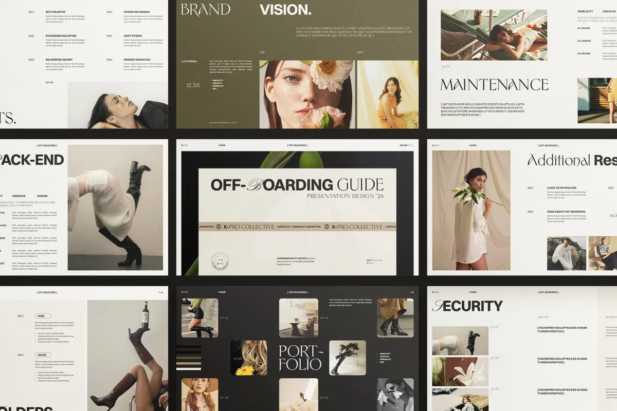 Off-Boarding Guide Presentation Template