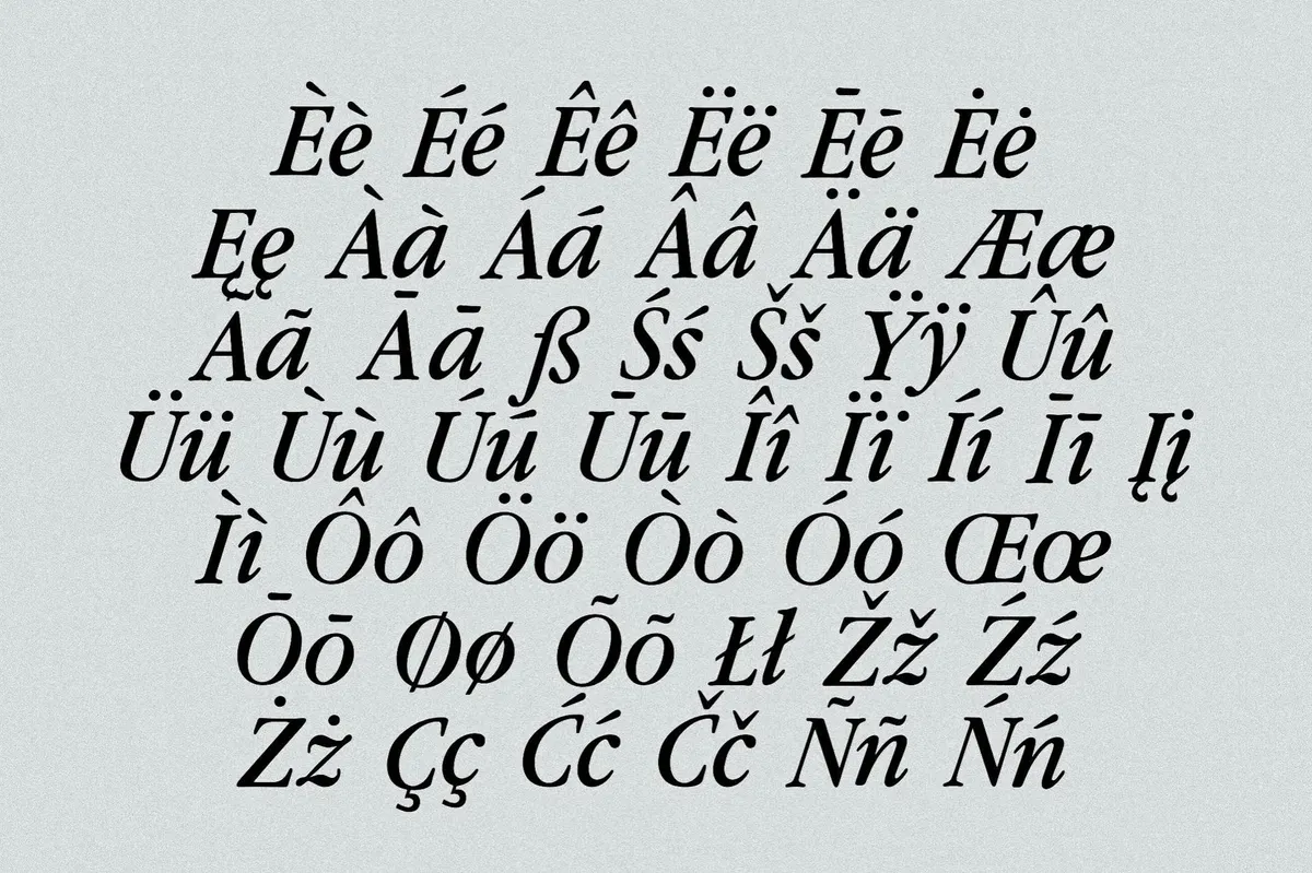 Liria Serif Typeface