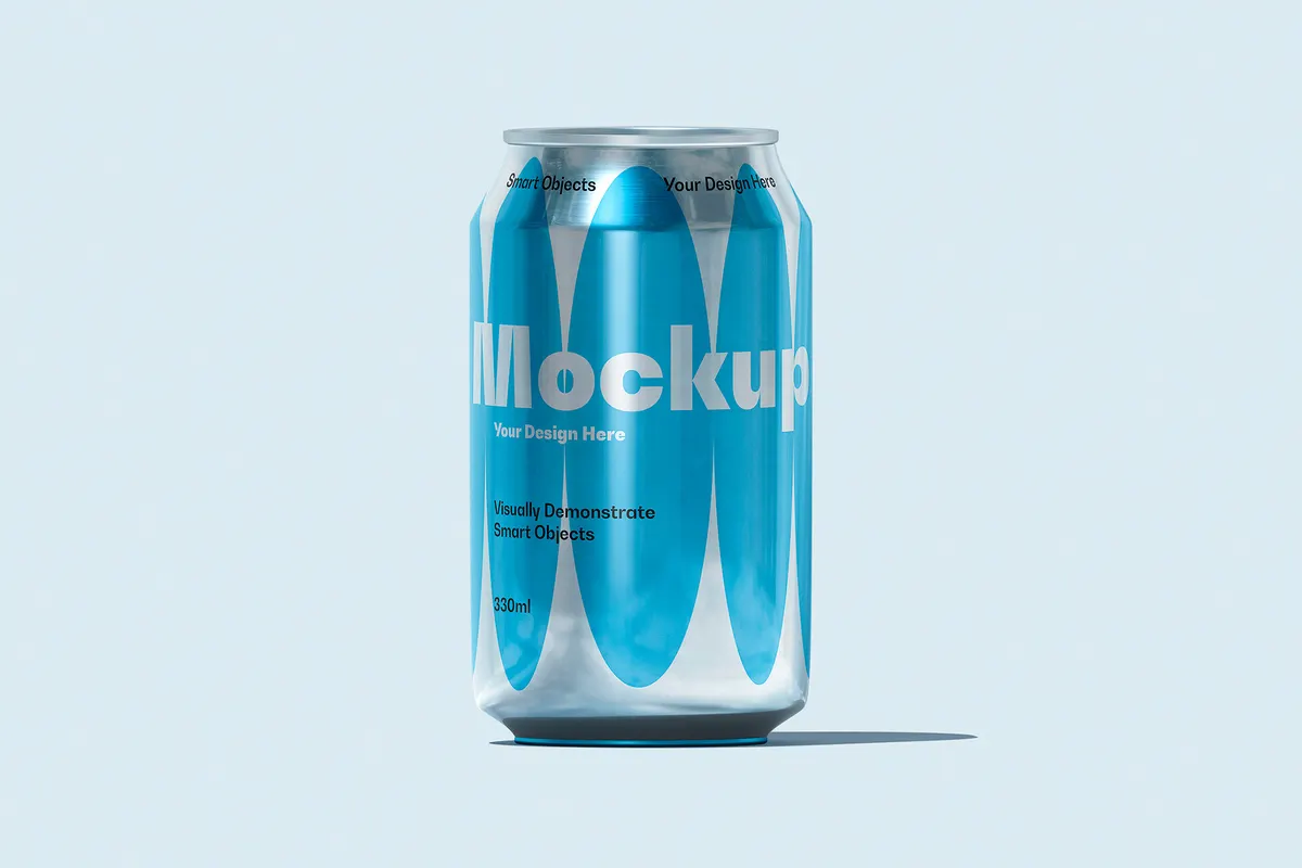 Frozen Can Mockup Set