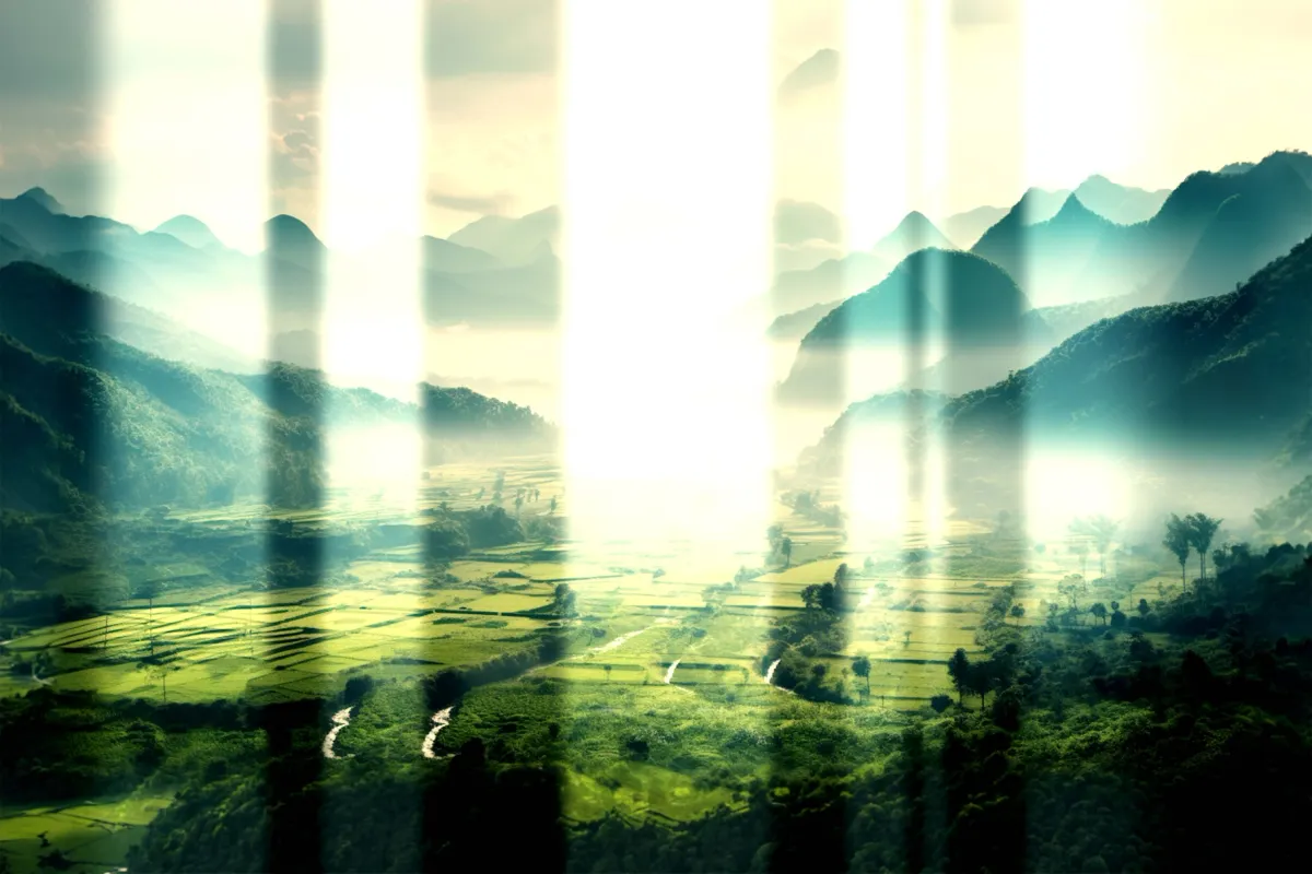 Prismatic Vibes Photo Effect