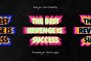 Vintage Cosmic Text Effect