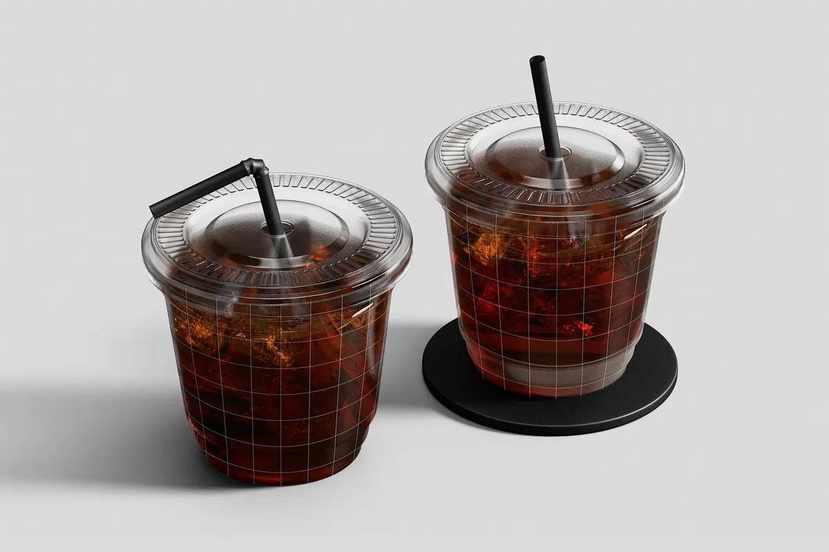 Plastic Coffee Cup Mockups