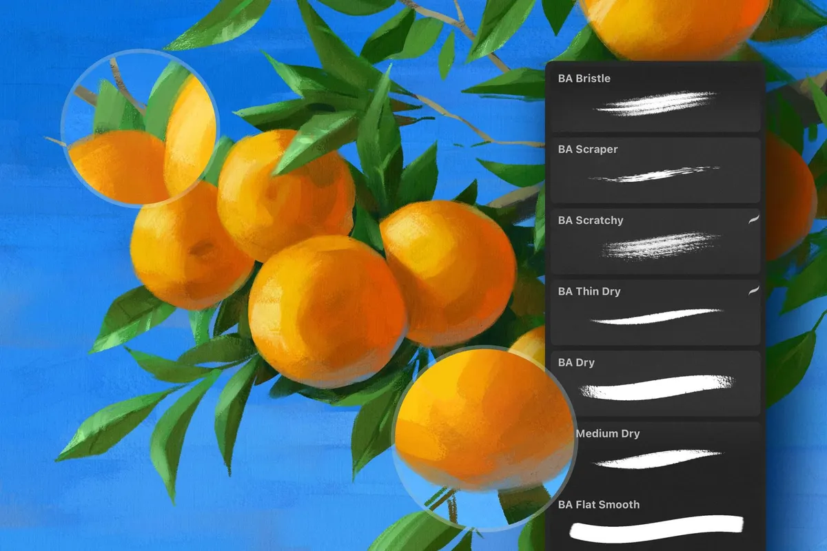 Gouache Zen Photoshop Brushes