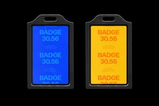 Plastic Badge Mockup