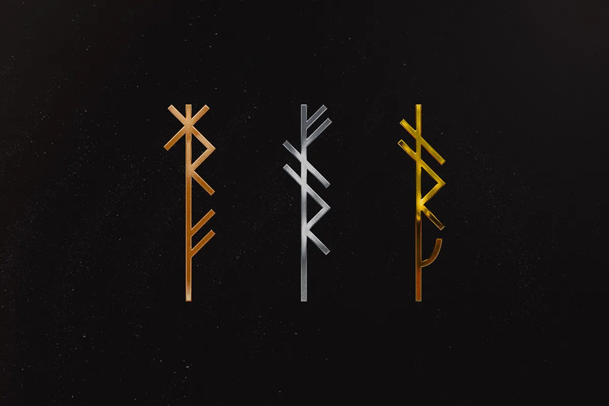 Gold, Bronze & Silver Chrome Effect