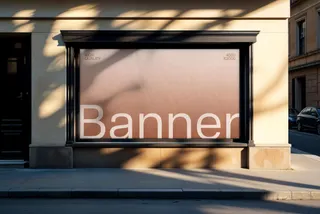 Shopfront Banner Mockup