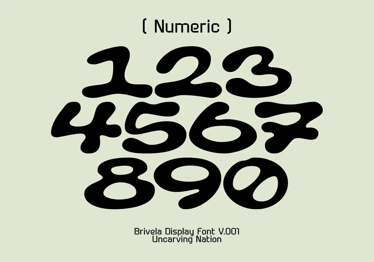 Brivela - Display Font