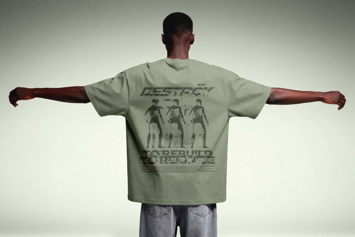 T-shirt Mockup Back Print