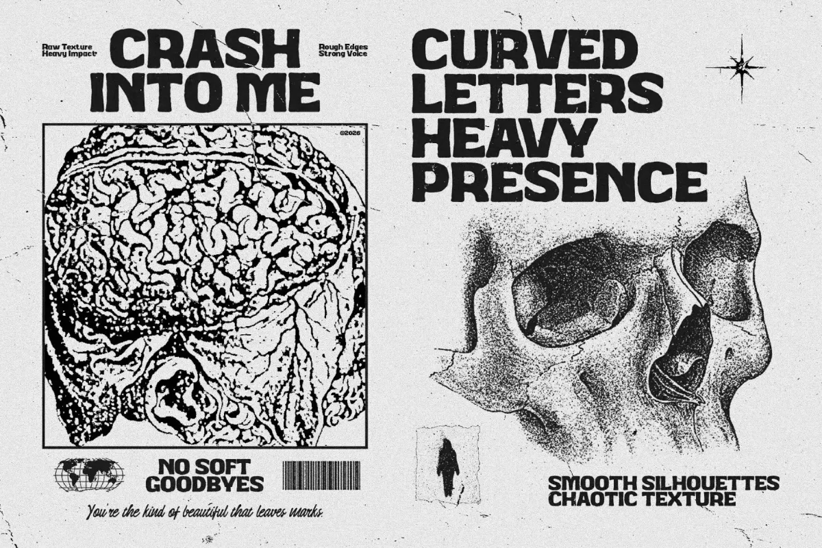 BaseHead – Bold Retro Display Font