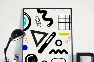 Geometric 80's Style Patterns