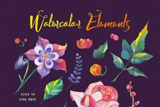 Lunar Flower Watercolor Kit