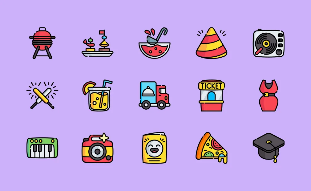 Event Vector Icons
