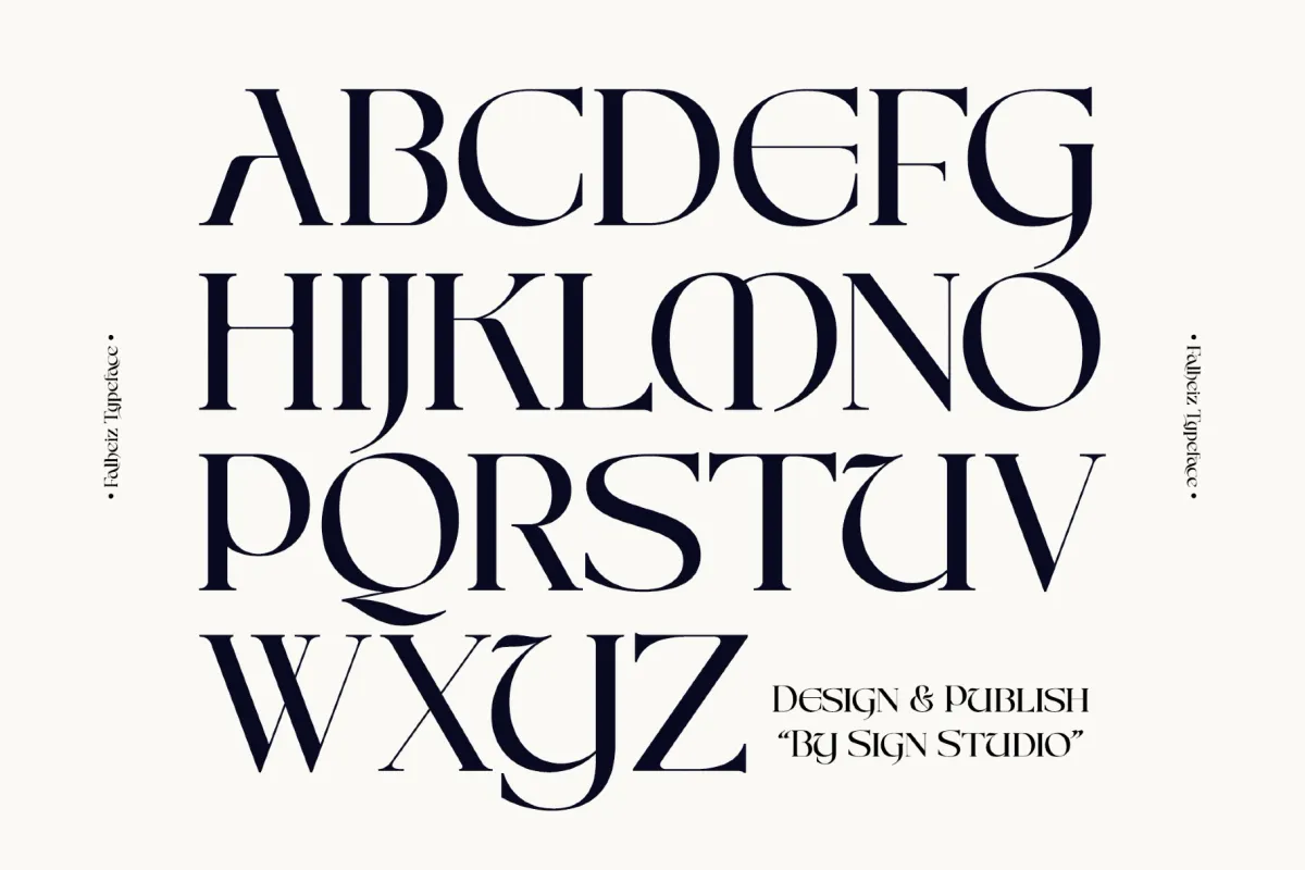 Falheiz - Modern Western Serif Typeface