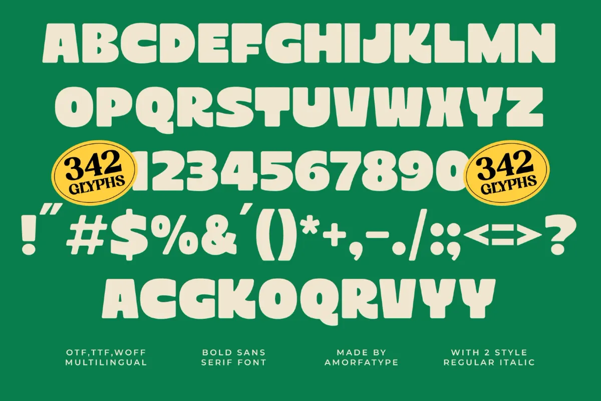 Terra House - Bold Sans Display Font
