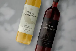 Wine Bottle Mockup