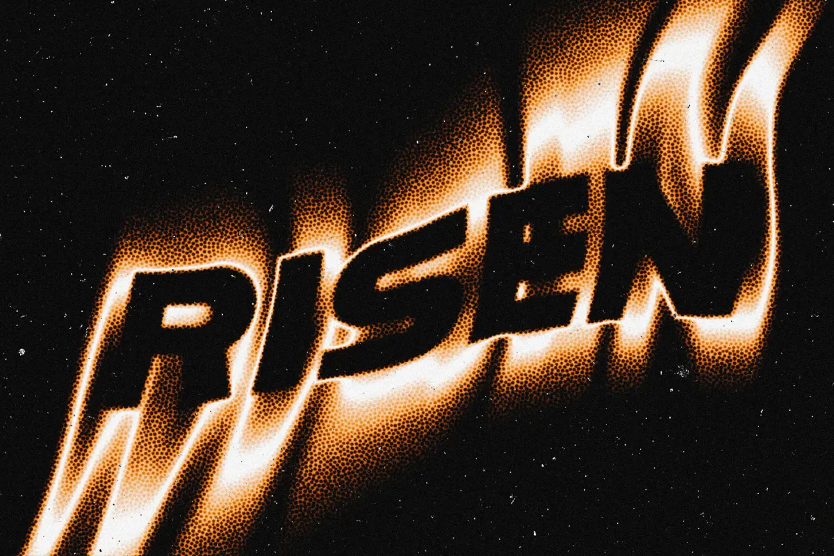 Liquid Speed Distortion Text Effect